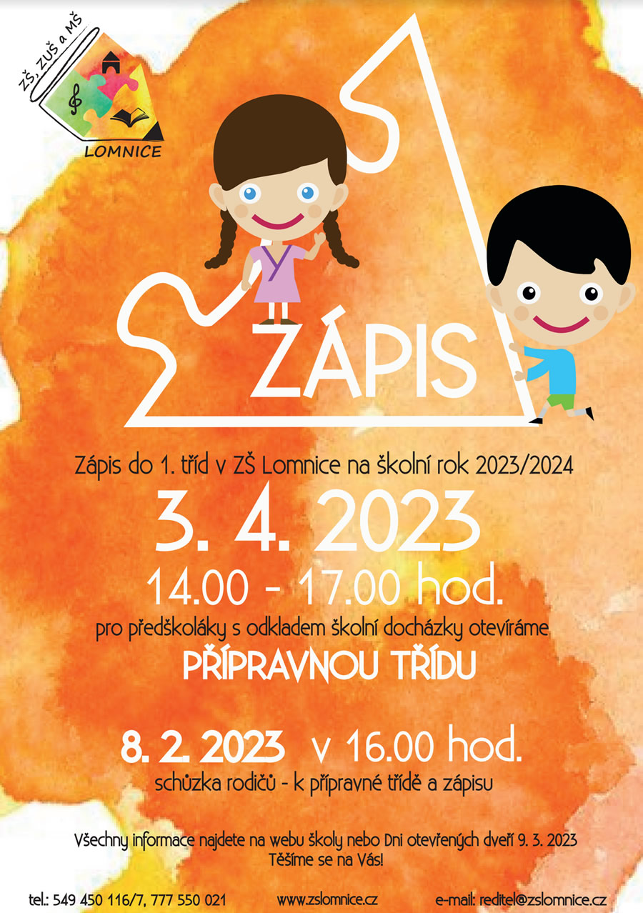 Zápis do 1. tříd