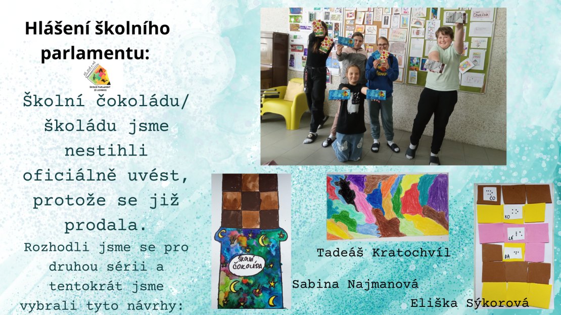 Hlášení školního parlamentu