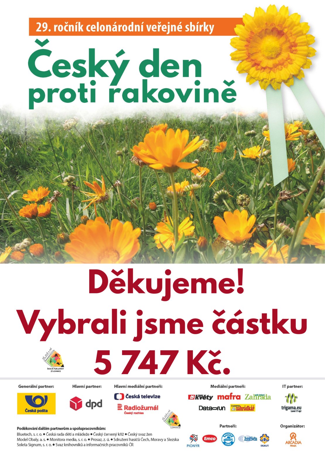 Poděkování