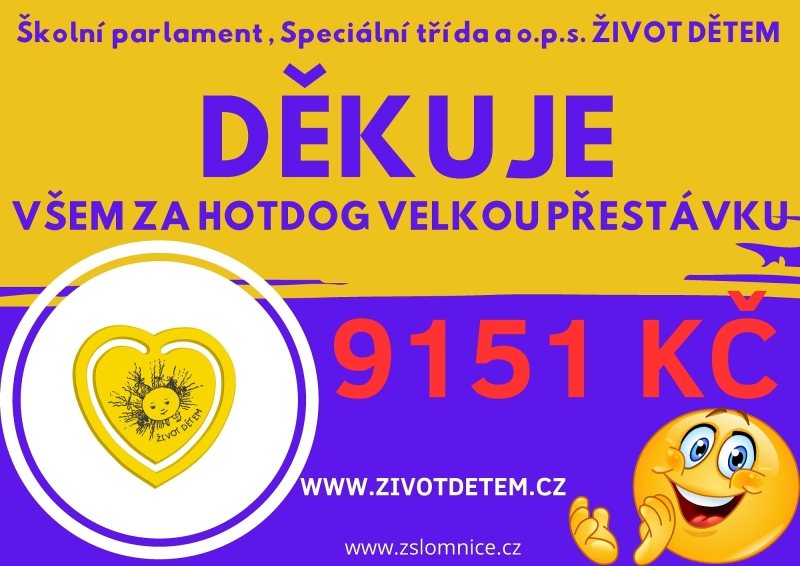 Hot dog velká přestávka