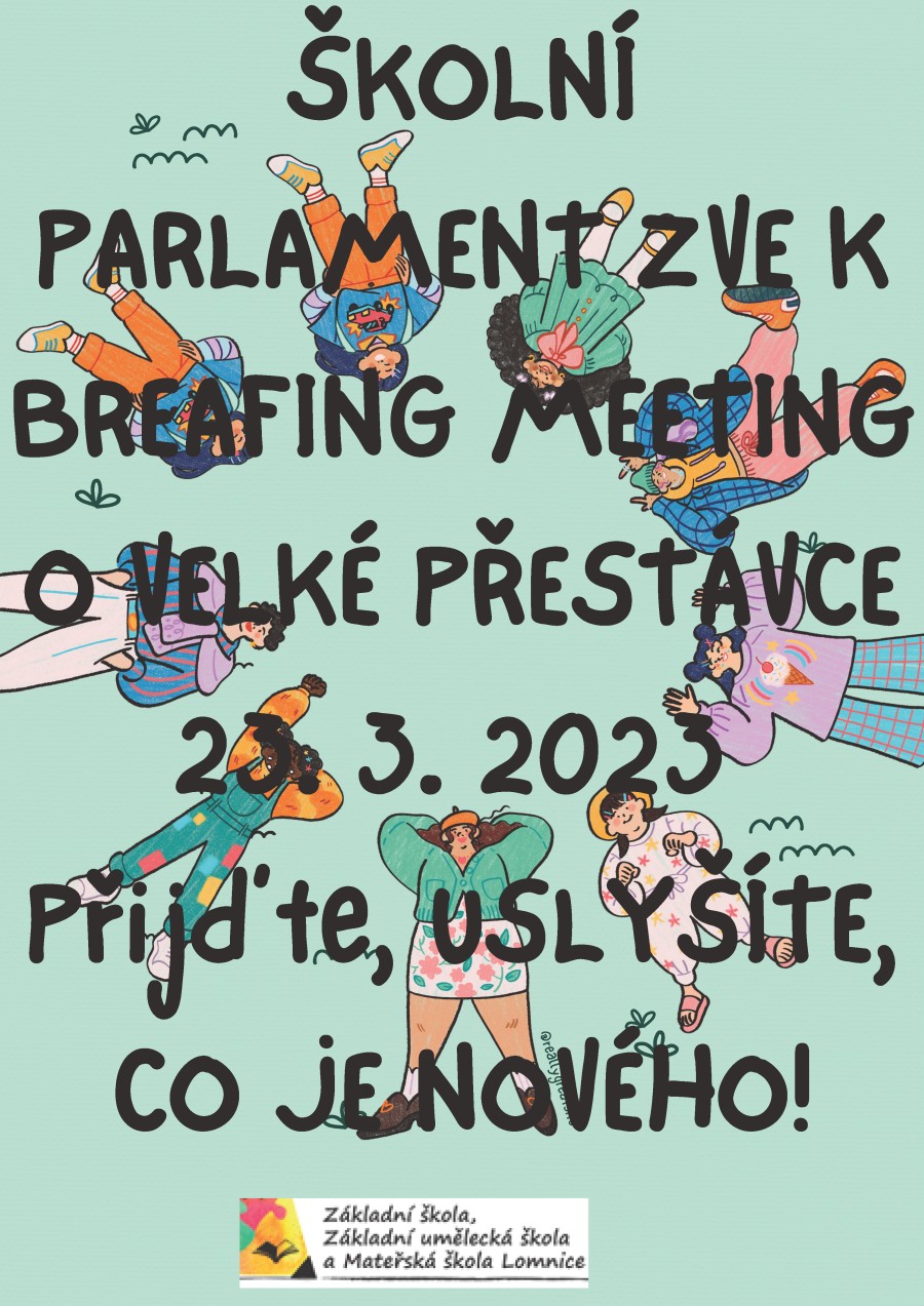 Pozvánka na meeting 23. 3. 2023