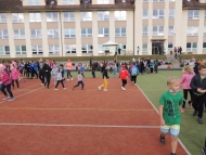 Sportovní dopoledne a slavnostní otevření nového školního hřiště