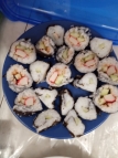 Sushi snídaně